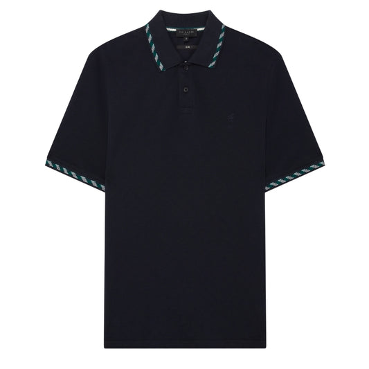 Ted Baker SS House Check Jacquard Polo 2