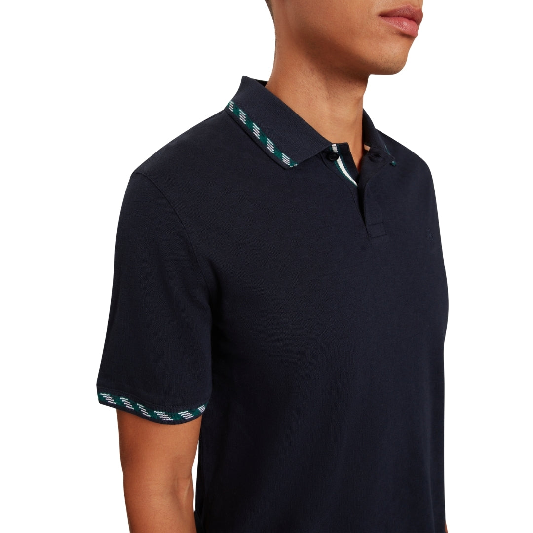 Ted Baker SS House Check Jacquard Polo 2