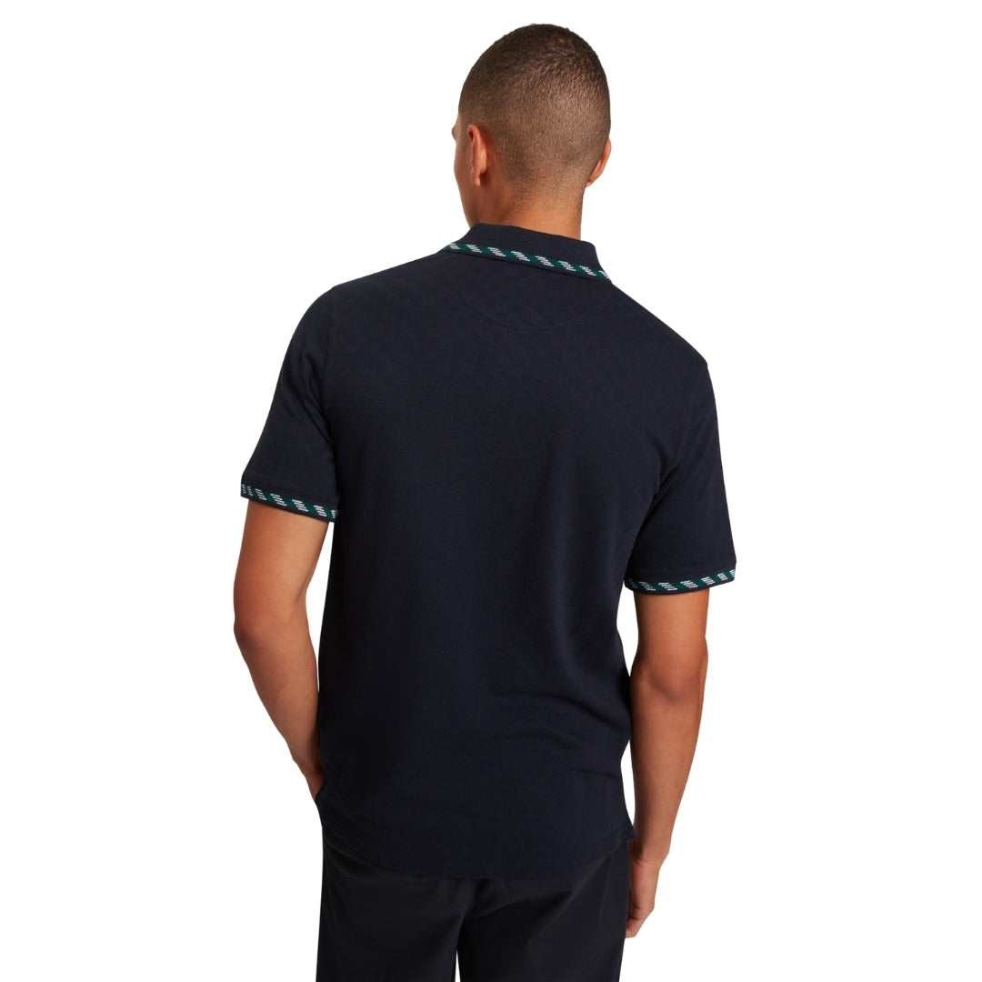 Ted Baker SS House Check Jacquard Polo 2
