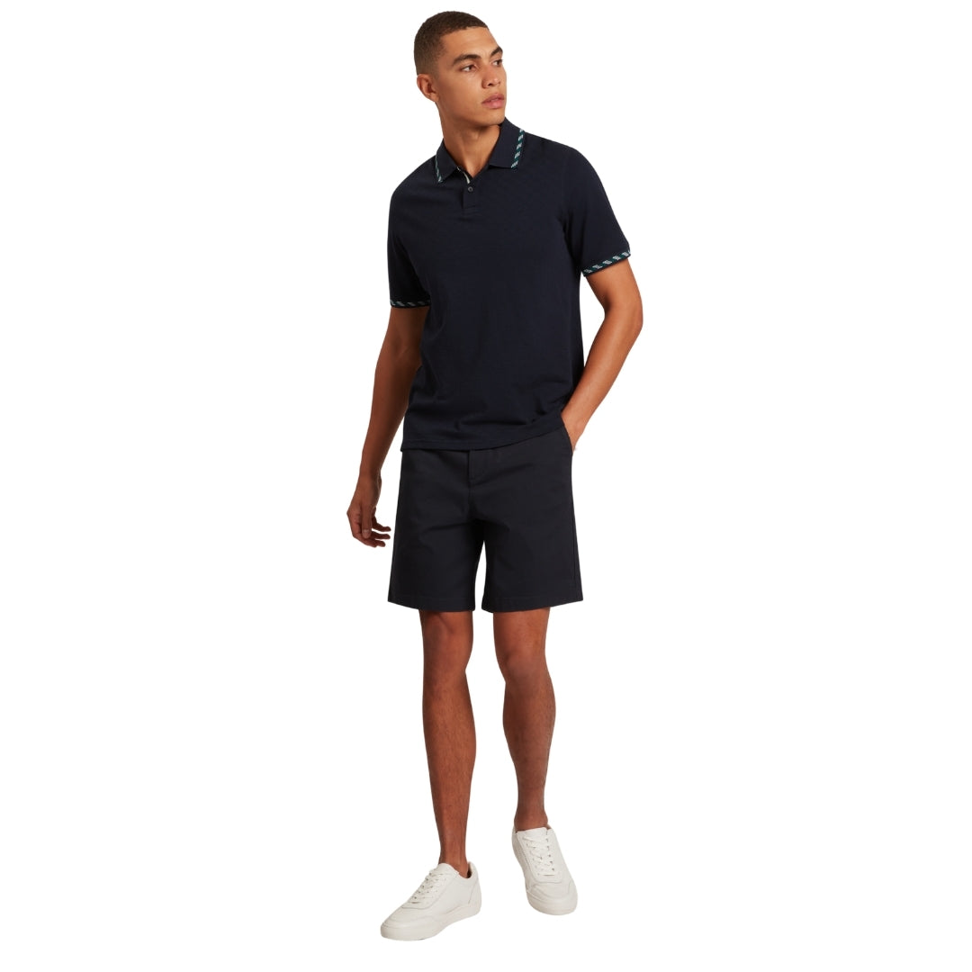Ted Baker SS House Check Jacquard Polo 2