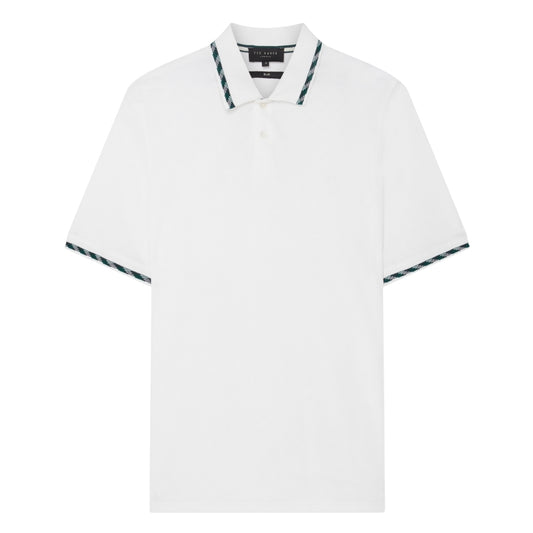 Ted Baker SS House Check Jacquard Polo 1
