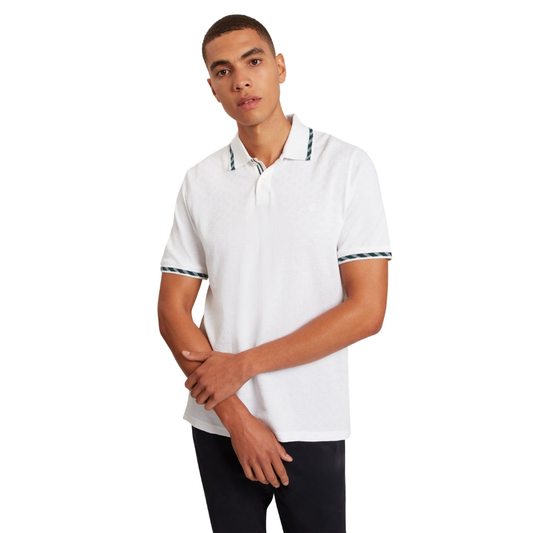 Ted Baker SS House Check Jacquard Polo 1