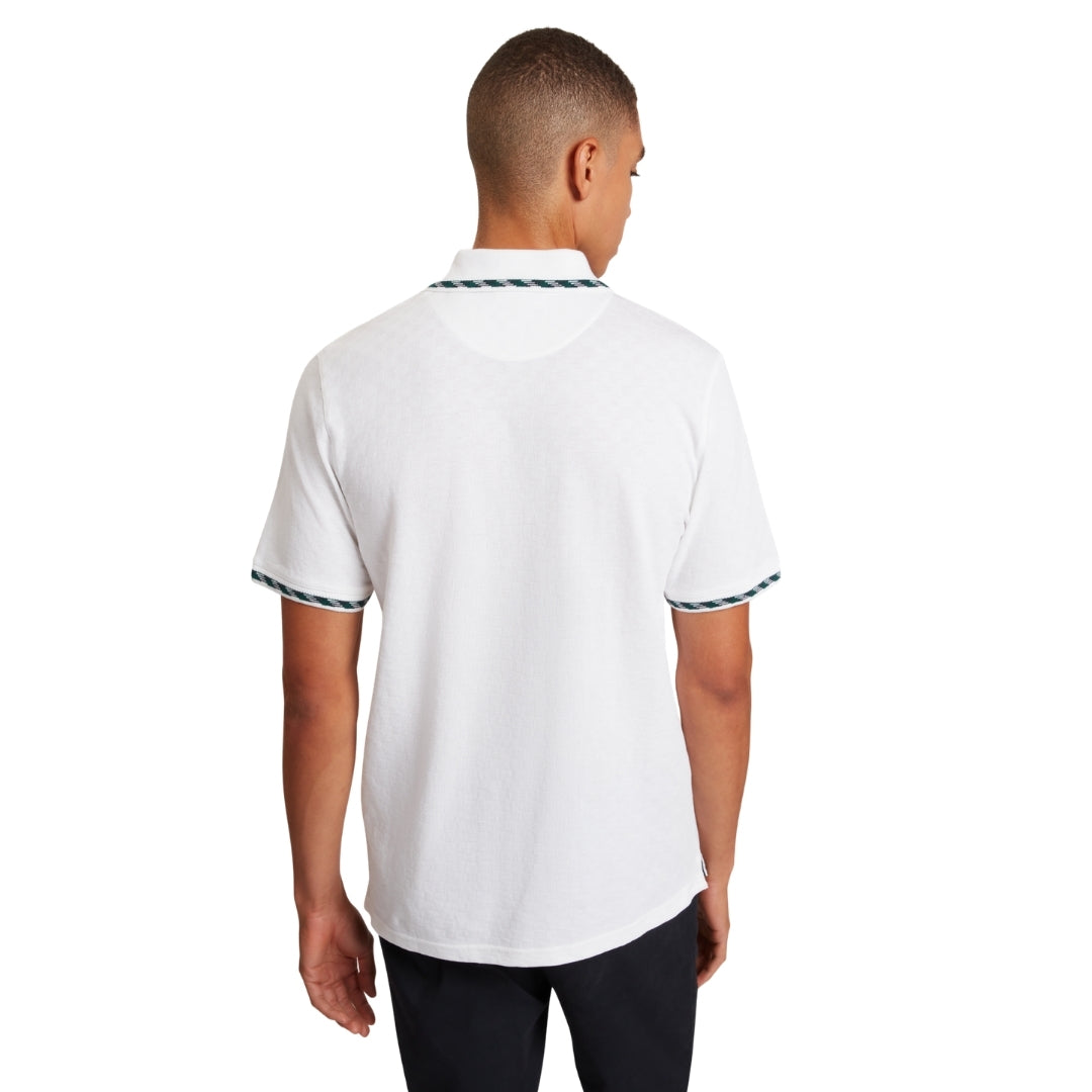 Ted Baker SS House Check Jacquard Polo 1