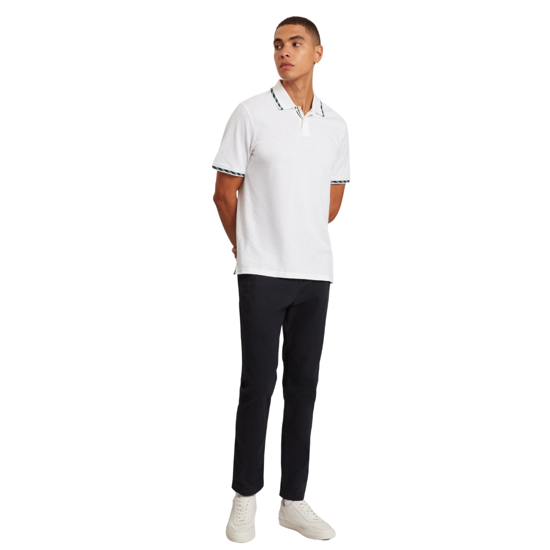 Ted Baker SS House Check Jacquard Polo 1