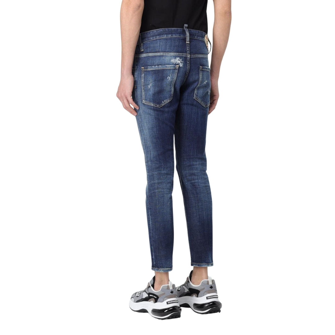 Dsquared2 Dark Blue Denim Pants