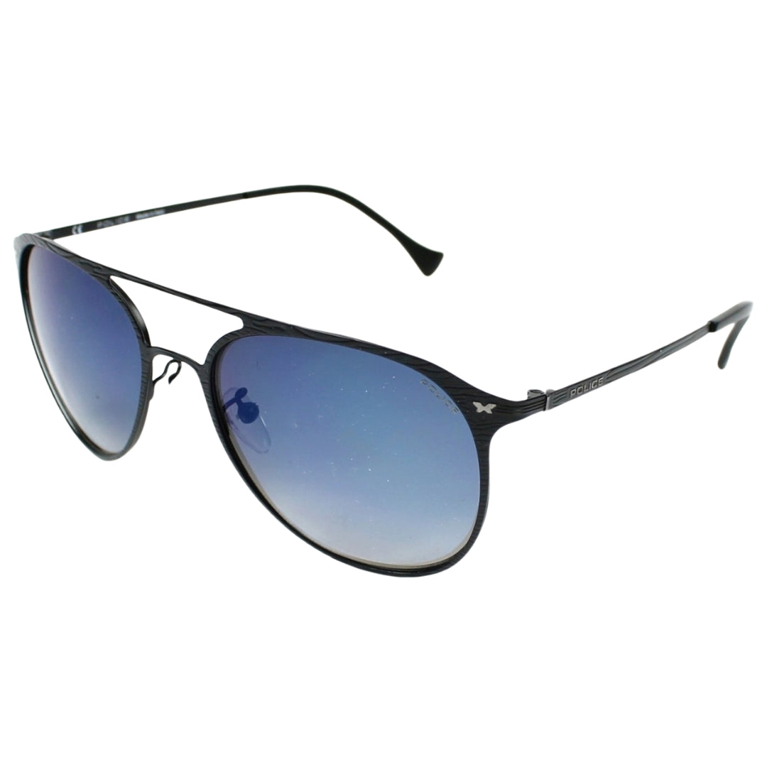 Police Outline 1 Black Sunglasses