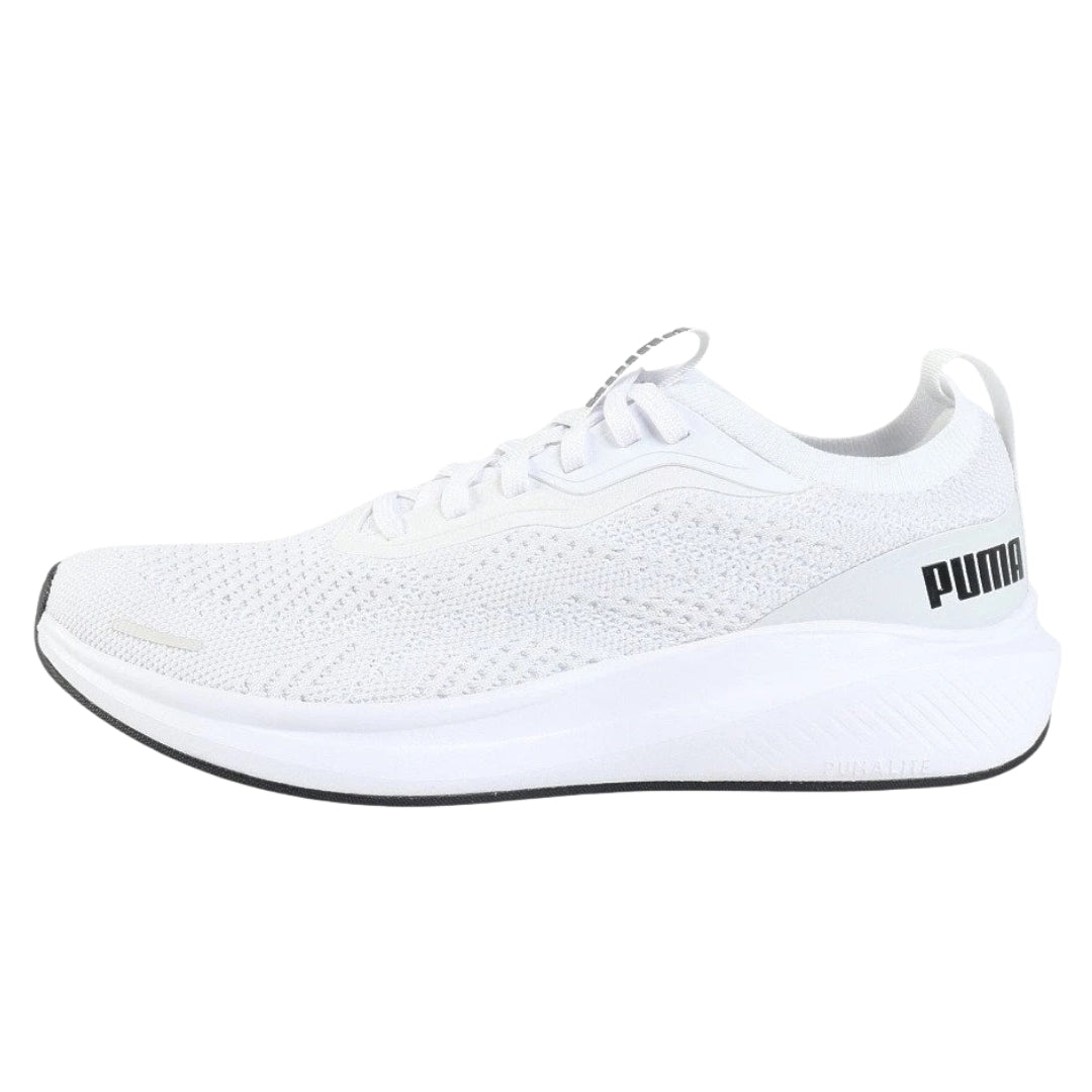 Puma Skyrocket Light Engineered White Trainers UK 7.5