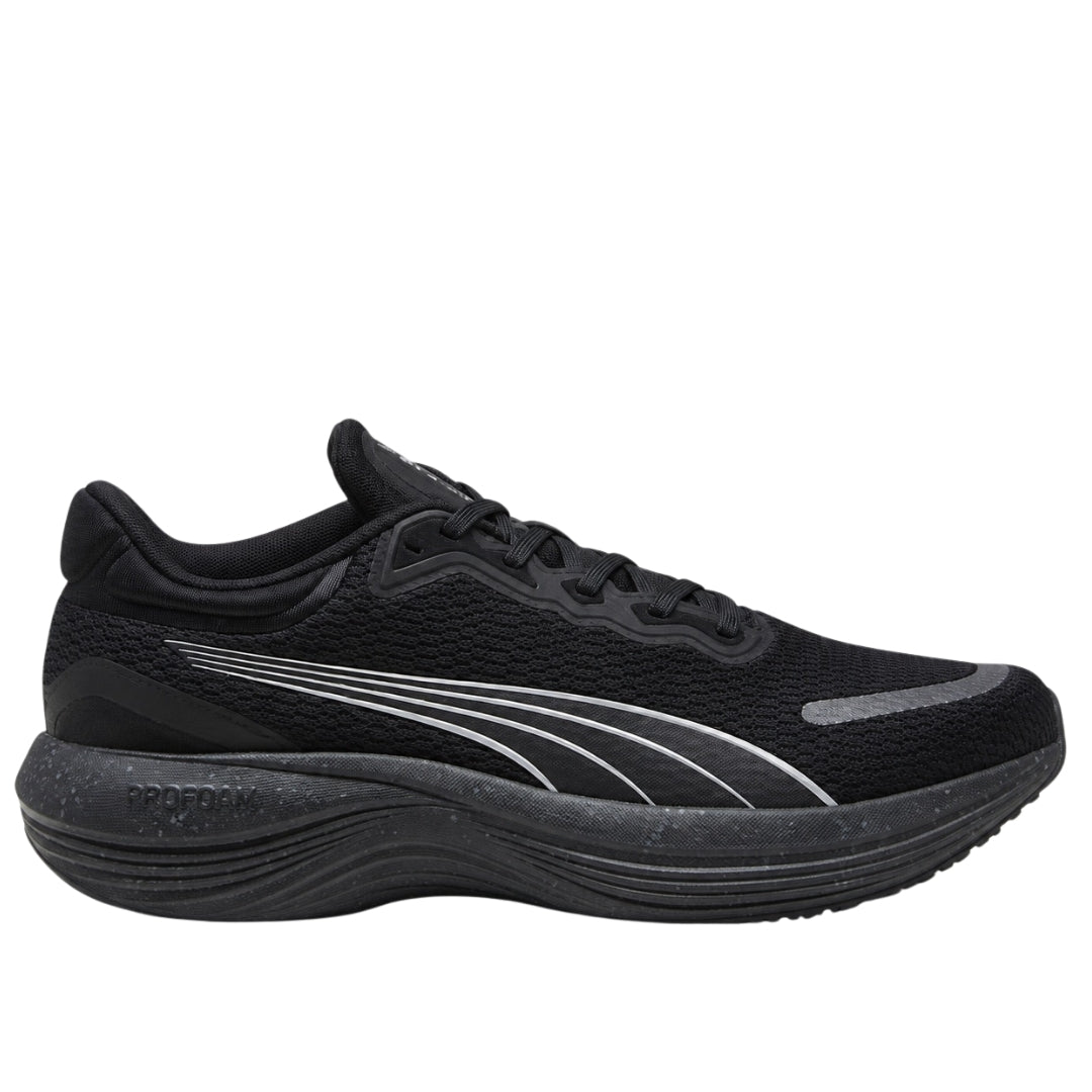 Puma Scend Pro Black Silver Trainers UK 7.5