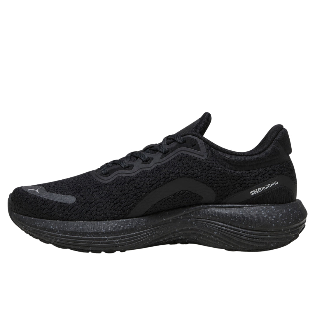 Puma Scend Pro Black Silver Trainers UK 7.5