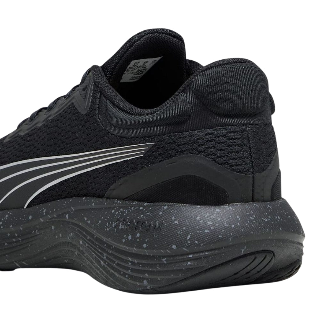 Puma Scend Pro Black Silver Trainers UK 7.5