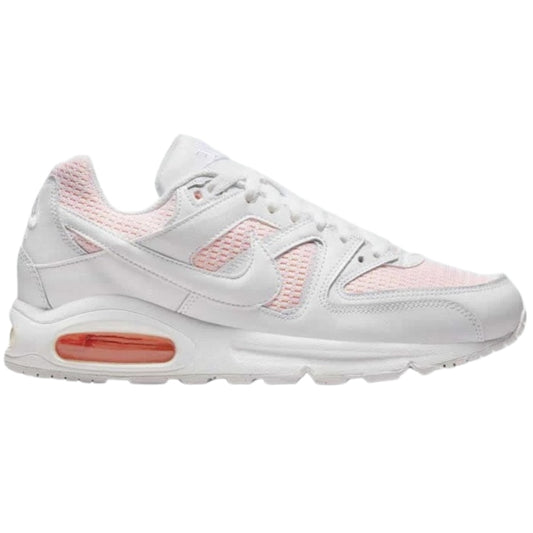 Nike Air Max Command Pink Detail White Trainers