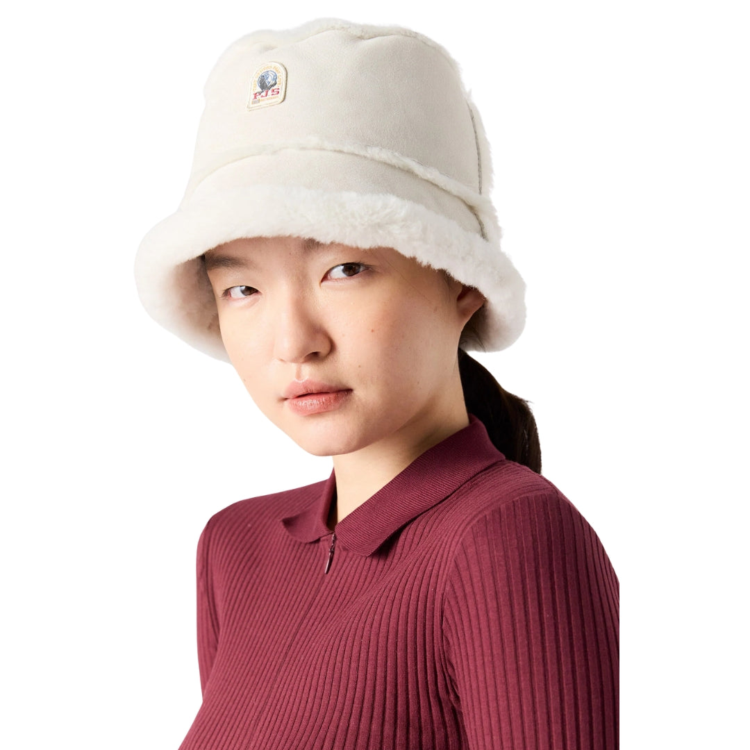 Parajumpers Shearling Light Grey Bucket Hat