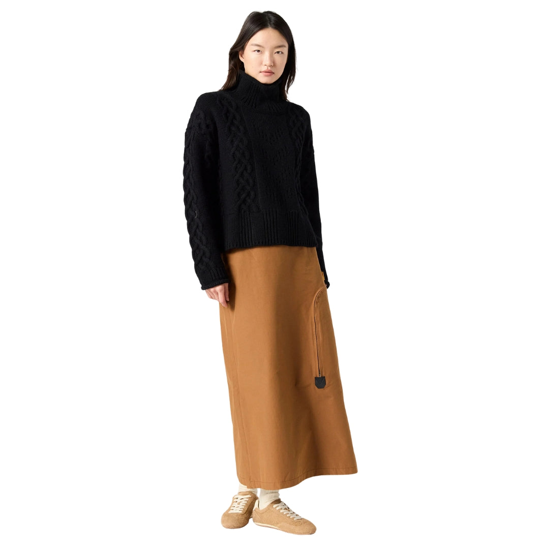 Parajumpers Gypsy Black Turtleneck Jumper