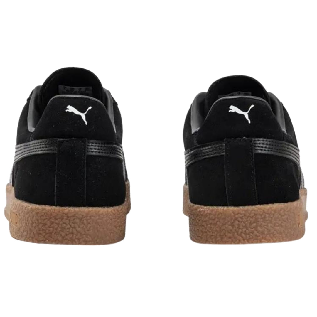 Puma Club Suede Leather FS Black Trainers UK 4