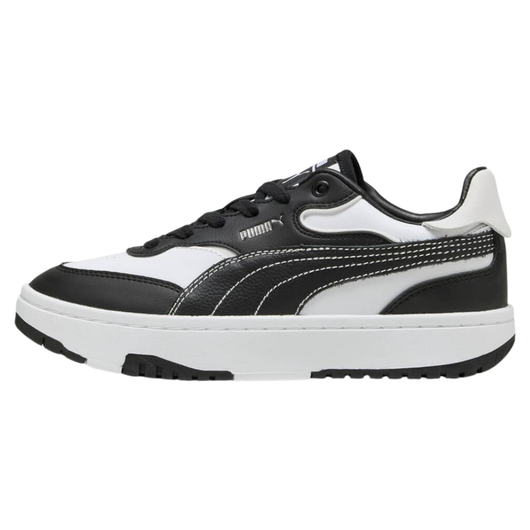 Puma Cali Sylva Women's Black White Trainers UK 5