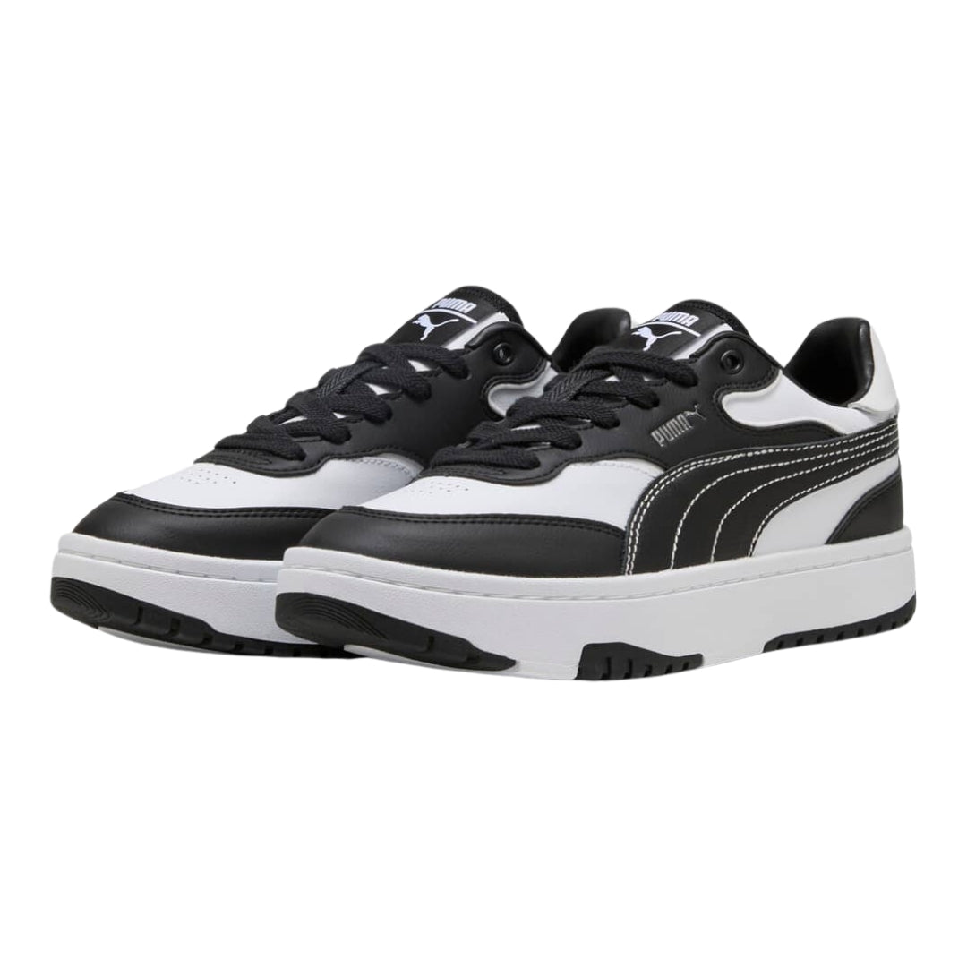 Puma Cali Sylva Women's Black White Trainers UK 5