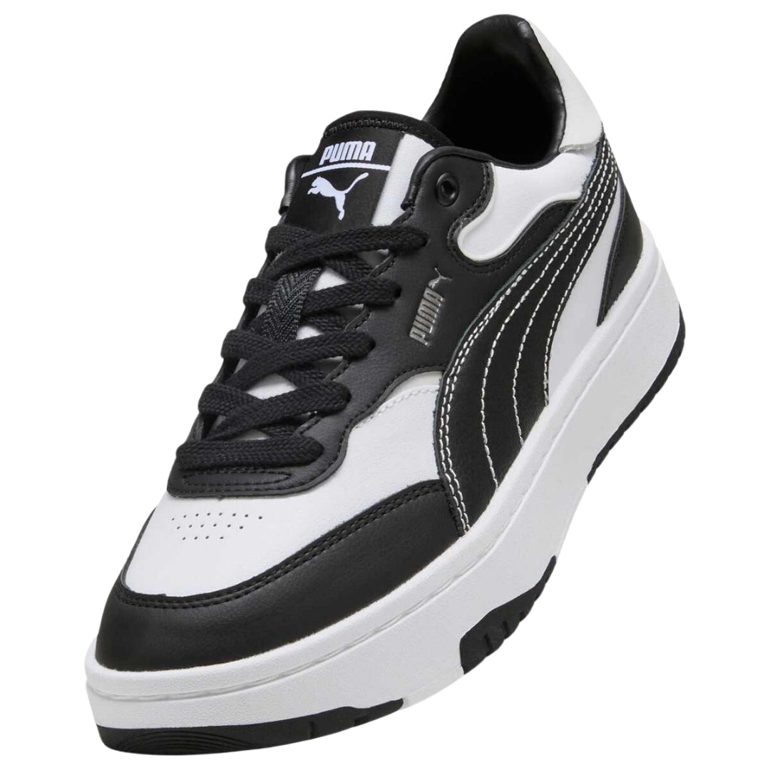 Puma Cali Sylva Women's Black White Trainers UK 5