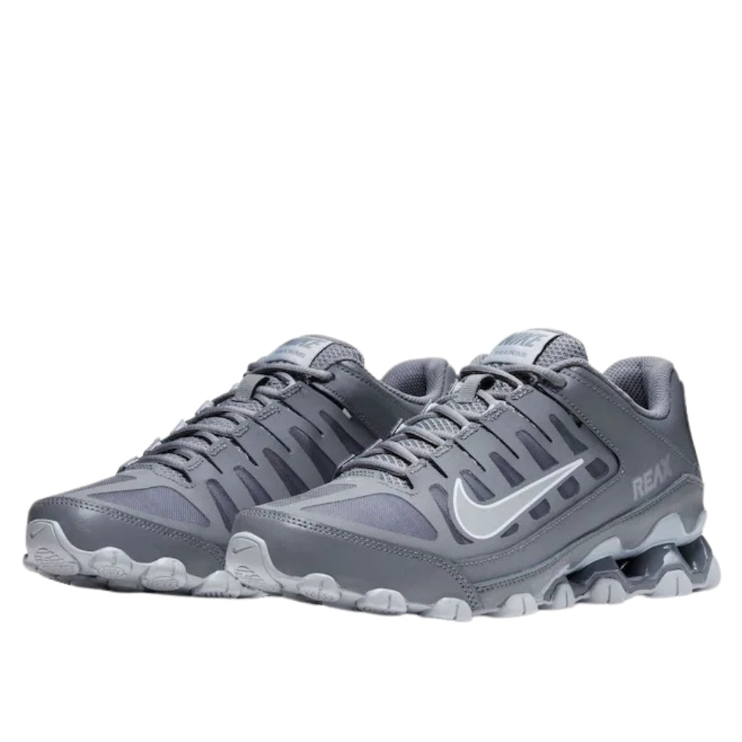Nike Grey Reax 8 TR Gym Grey Trainers UK 8.5