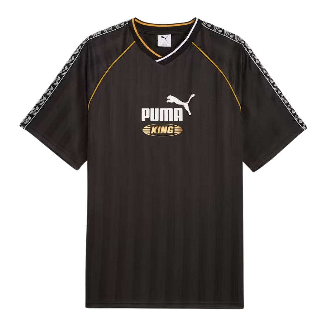 Puma Kind Relaxed Black Football Jersey Top S