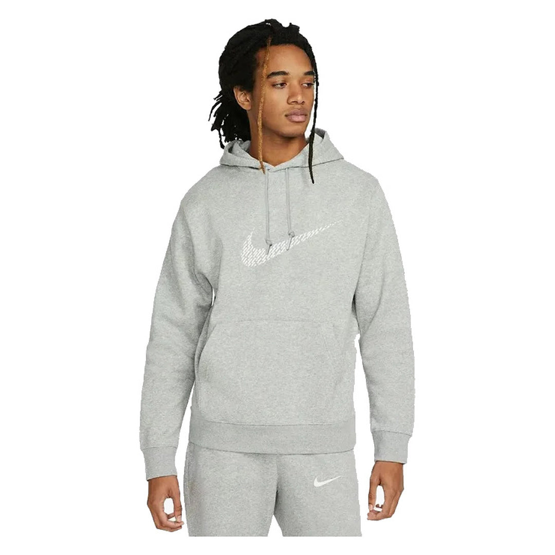 Nike Sportswear Big Swoosh Men's Pullover Grey Hoodie