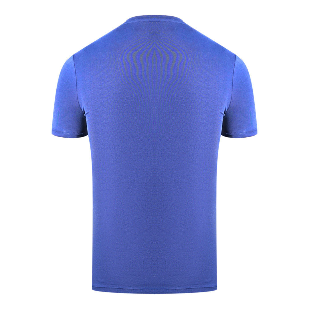 Armani Jeans 1981 Logo Blue T-Shirt