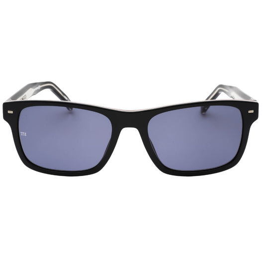 Tommy Hiliger Blue Lens Black Sunglasses One Size
