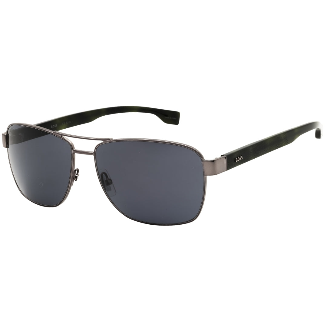 Hugo Boss Boss 1240/S 0Kj1 Ir Ruthenium Grey/Grey Sunglasses Male 60X15X140 One Size