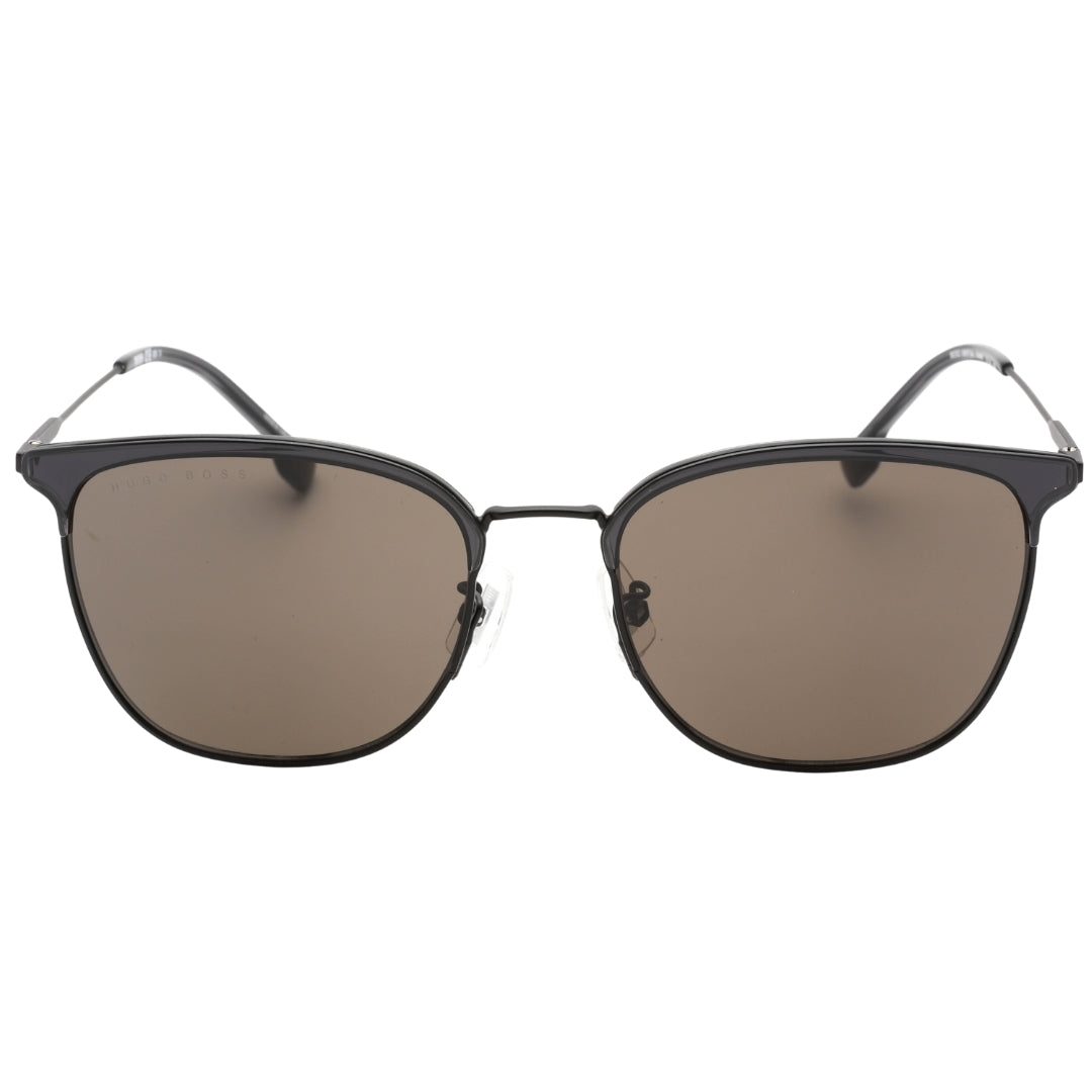 Hugo Boss BOSS 1285/F/SK 0O6W IR Dark Ruthenium Grey / Grey Sunglasses One Size