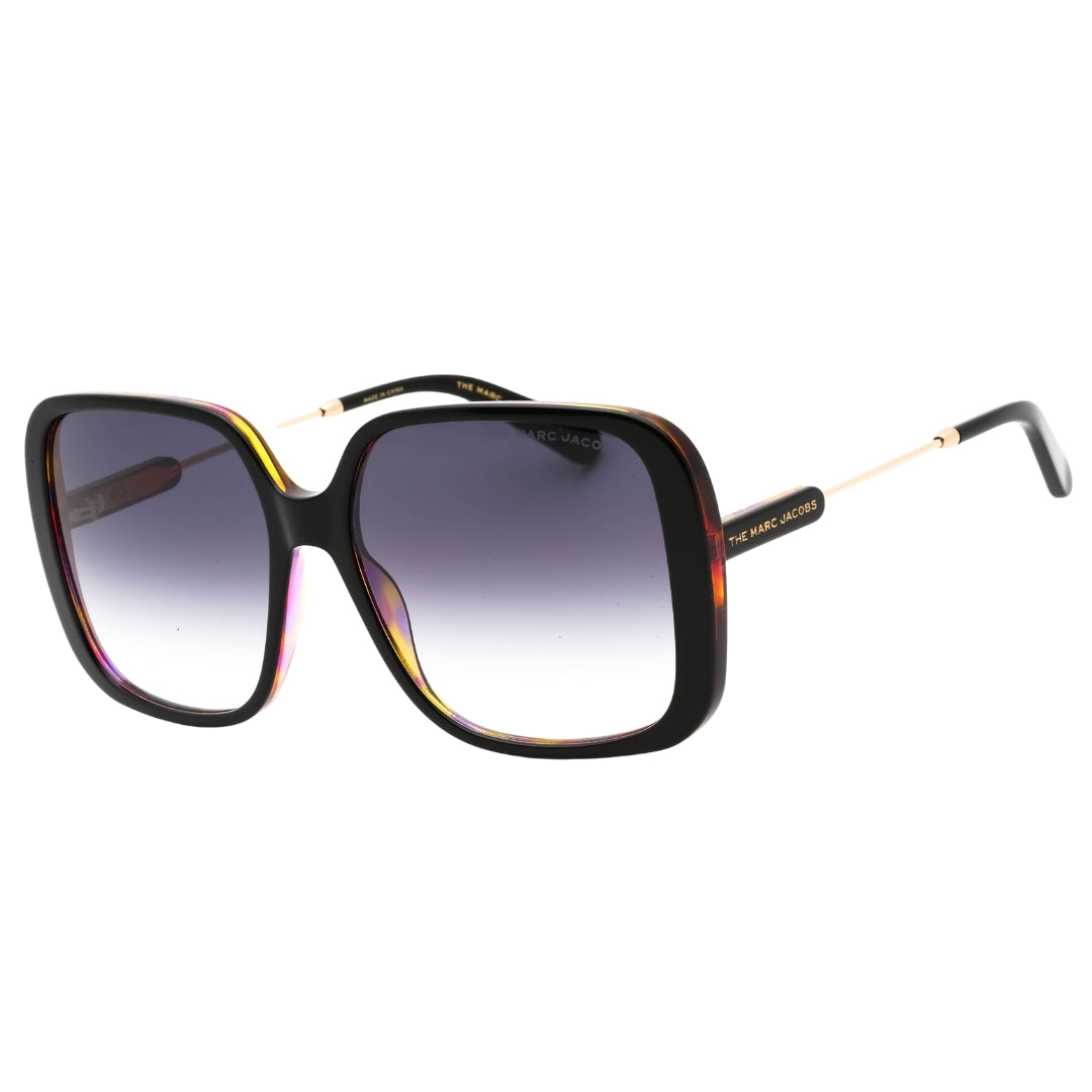 Marc Jacobs Dark Grey SF Lensed Black Frame Sunglasses One Size
