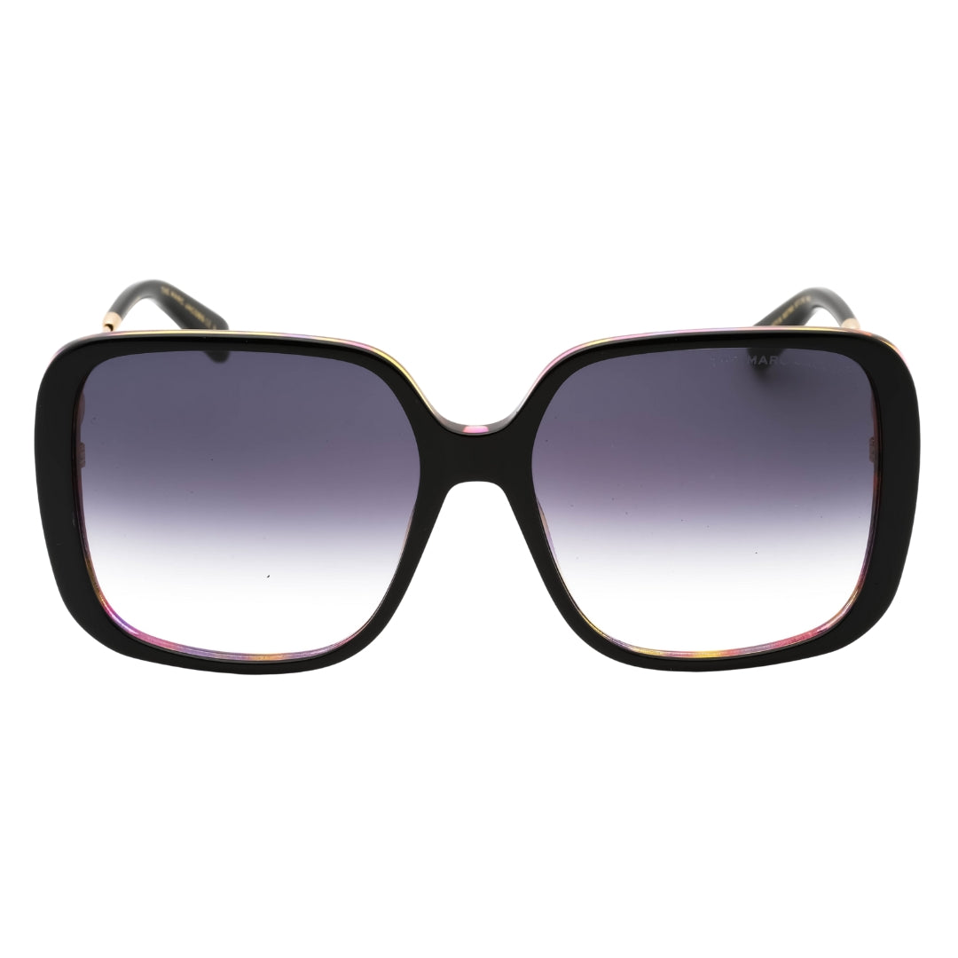 Marc Jacobs Dark Grey SF Lensed Black Frame Sunglasses One Size