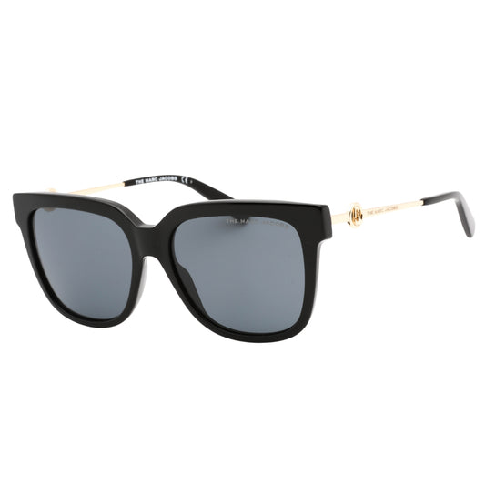 Marc Jacobs Black Framed Gold Armed Sunglasses One Size