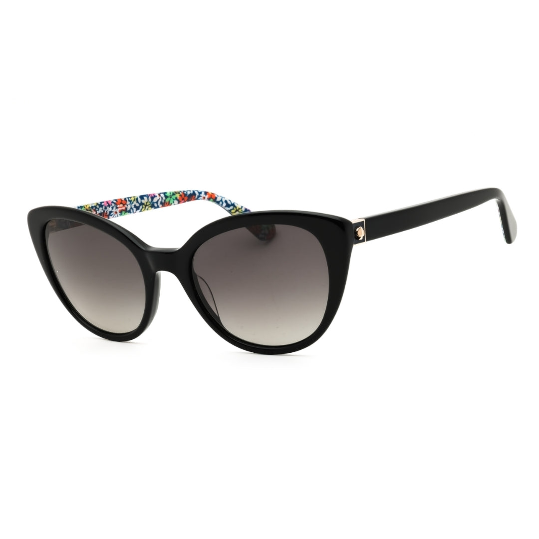 Kate Spade AMBERLEE/S 0807 WJ BLACK/GREY SF PZ Sunglasses Women One Size
