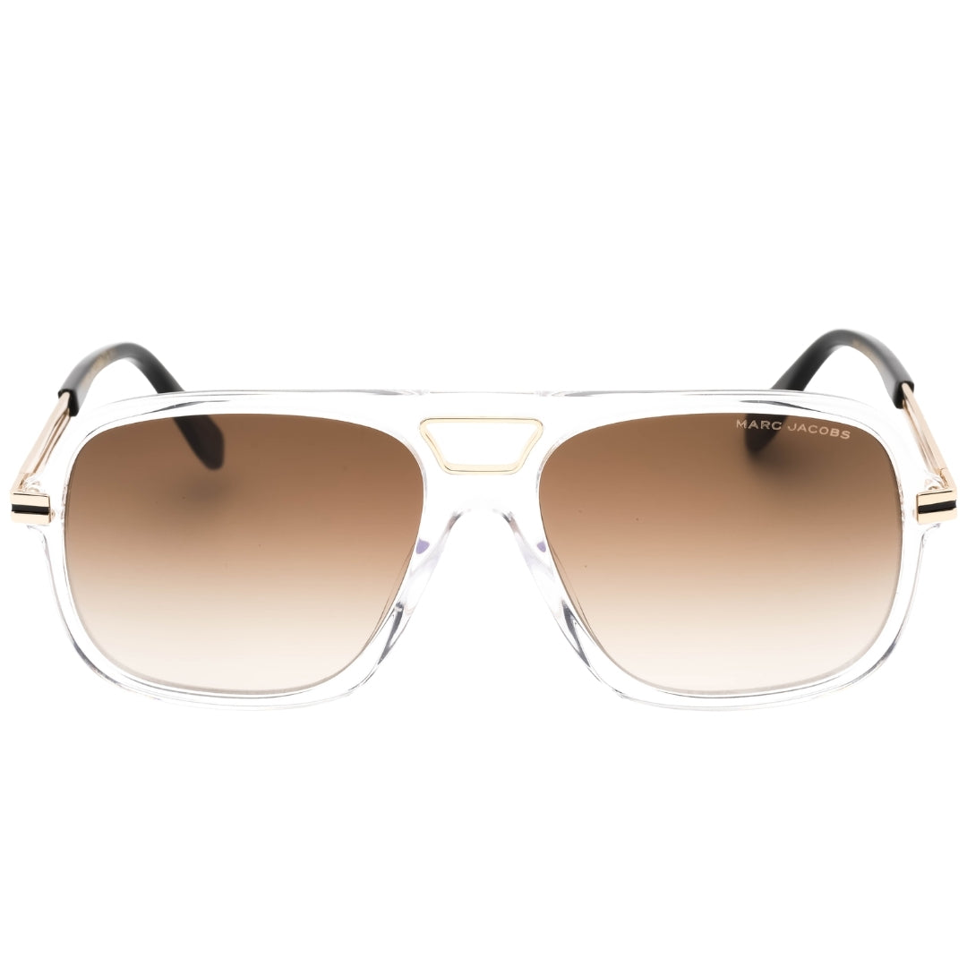 Marc Jacobs Marc 415/S 0Mng Ha Crystal Black / Brown Sf Sunglasses Female 56X16X145 One Size