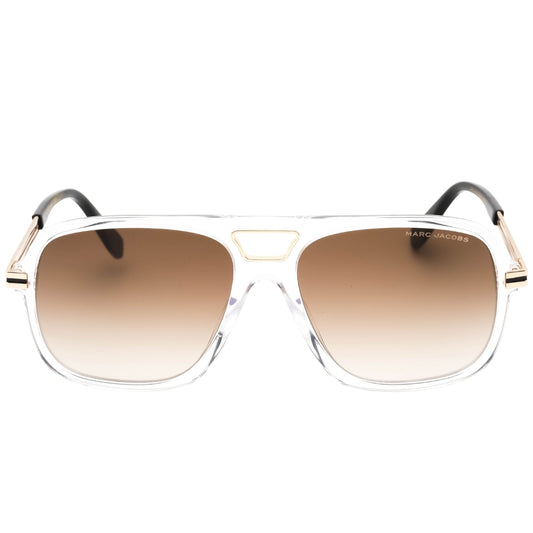 Marc Jacobs Marc 415/S 0Mng Ha Crystal Black / Brown Sf Sunglasses Female 56X16X145 One Size