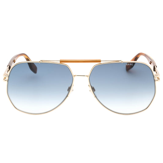 Marc Jacobs MARC 673/S 0HR3 08 BEIGE HORN/DK BLUE SF Sunglasses Male One Size