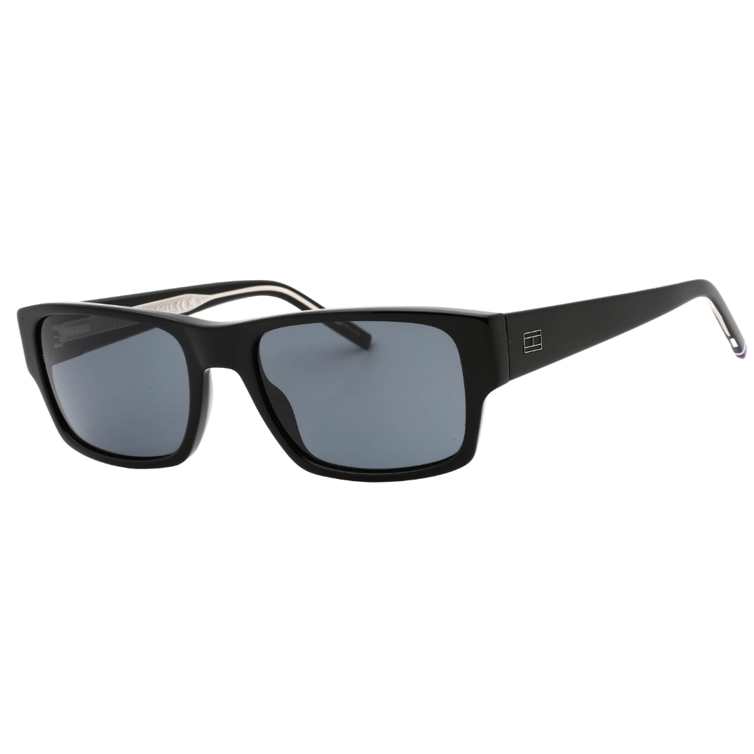 Tommy Hiliger Grey Lens Black Sunglasses One Size