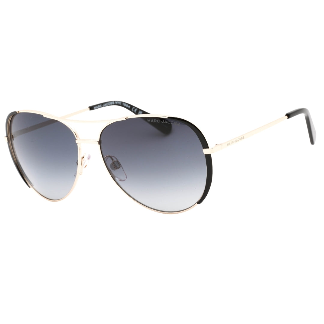 Marc Jacobs Dark Grey SF Lensed Gold Sunglass One Size