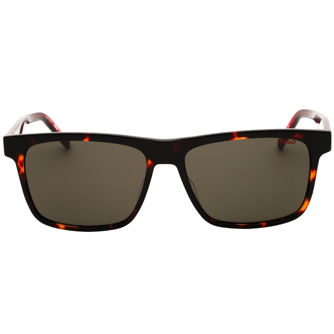 Hugo Hg 1242/S 0O63 Ir Havana Red/Grey Sunglasses Male 55X15X145 One Size