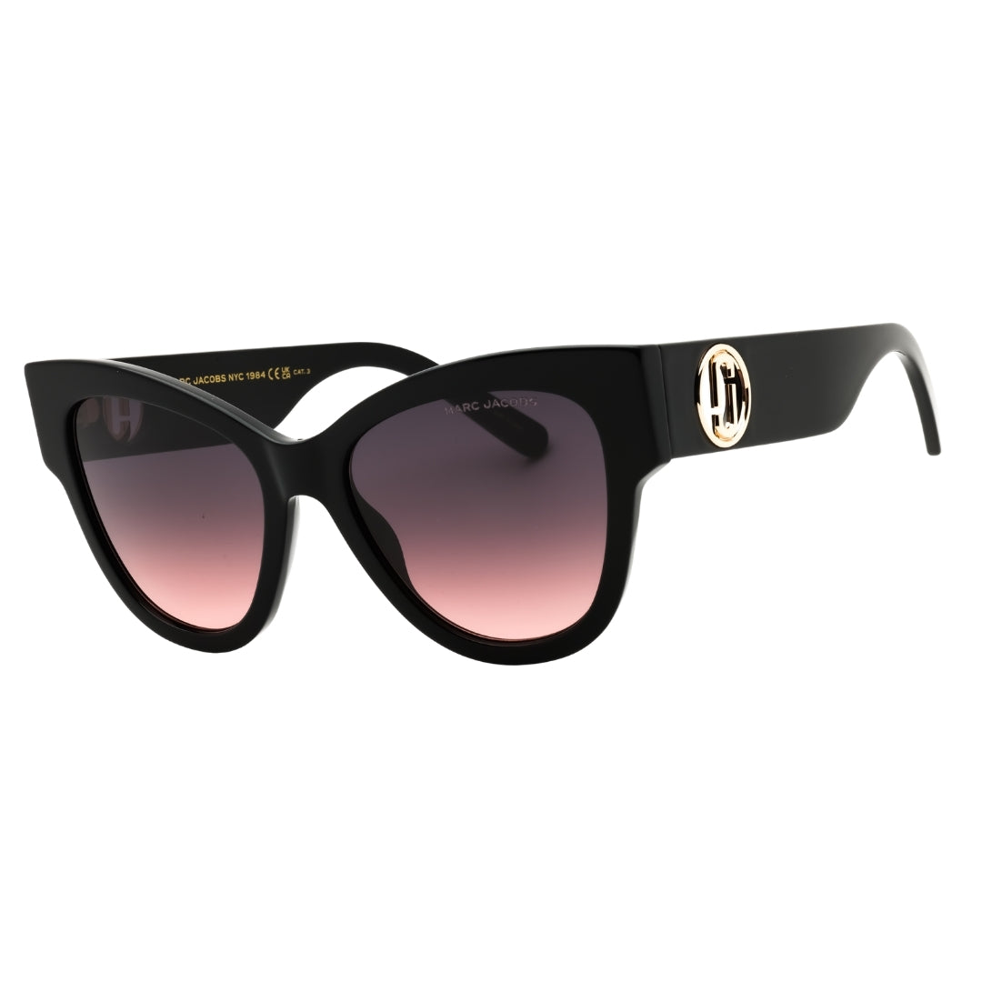 Marc Jacobs Violet Gradient Lensed Black Sunglasses