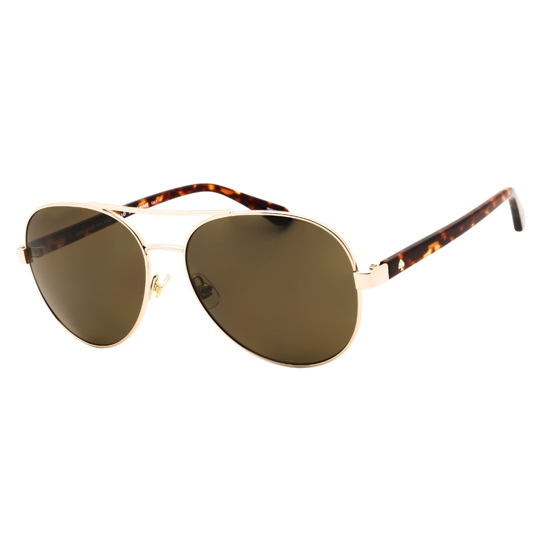 Kate Spade AVERIE/S 001Q SP GOLD BROWN / BRONZE PZ Sunglasses Women One Size