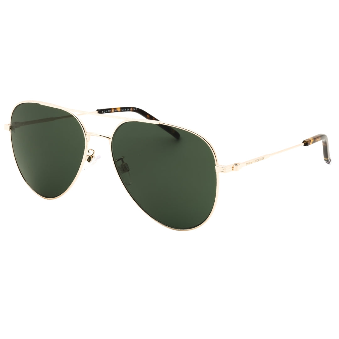 Tommy Hilfiger TH 2111/G/S 0J5G QT Gold/Green Sunglasses One Size