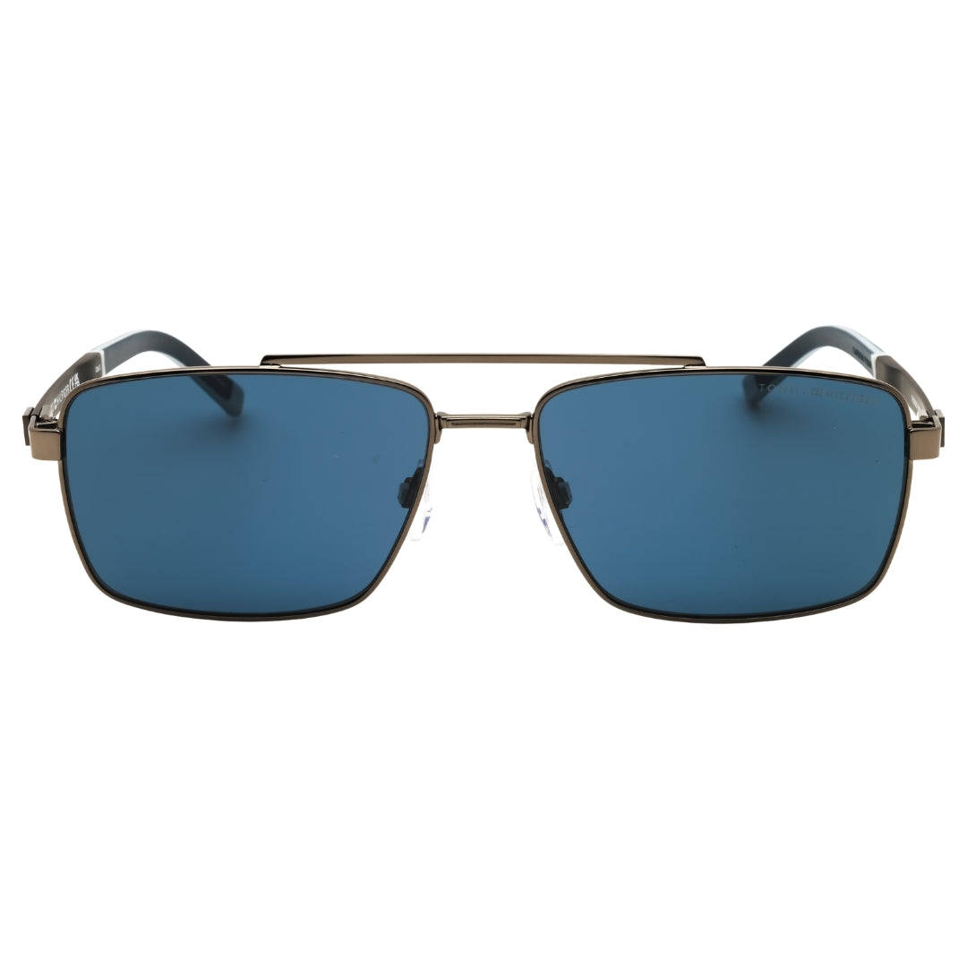 Tommy Hilfiger TH 2078/S 0R80 KU  Matte Dark Ruthenium/Blue Sunglasses One Size