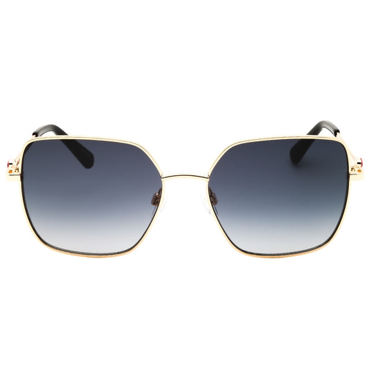 Love Moschino Rose Gold Small Heart Detail Sunglasses One Size