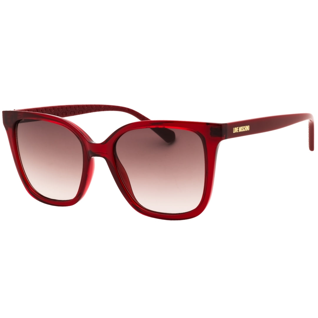 Moschino Love Mol077/S 0C9A Ha Red/Brown Sf Sunglasses Female 53X18X140 One Size