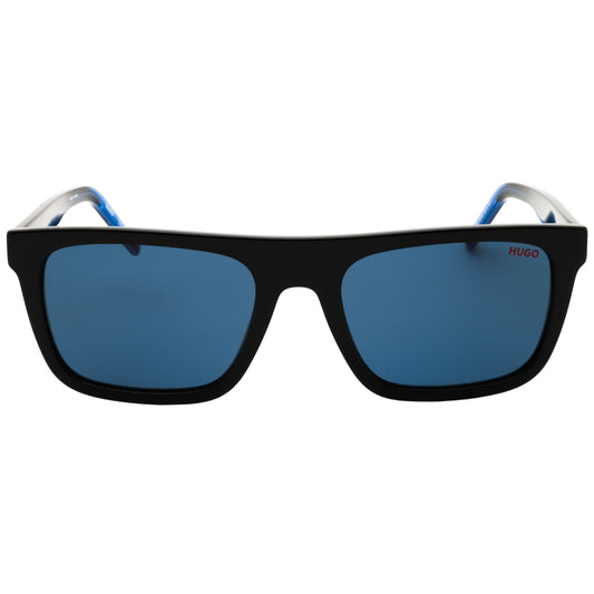 HUGO HG 1297/S 0D51 KU BLACK BLUE/BLUE Sunglasses Male 54X19X145 One Size