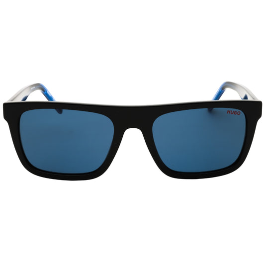 Hugo Boss Blue Lensed Black Sunglasses One Size