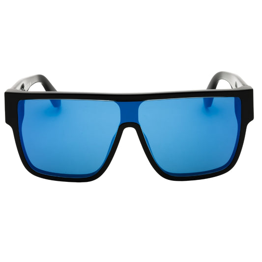 Off-White Syracuse 1045 Black / Blue Mirror Sunglasses One Size
