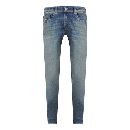 Diesel 1979 SLEENKER L.32 PANTALONI 09H69 Blue Jeans Mens W29 / 32L