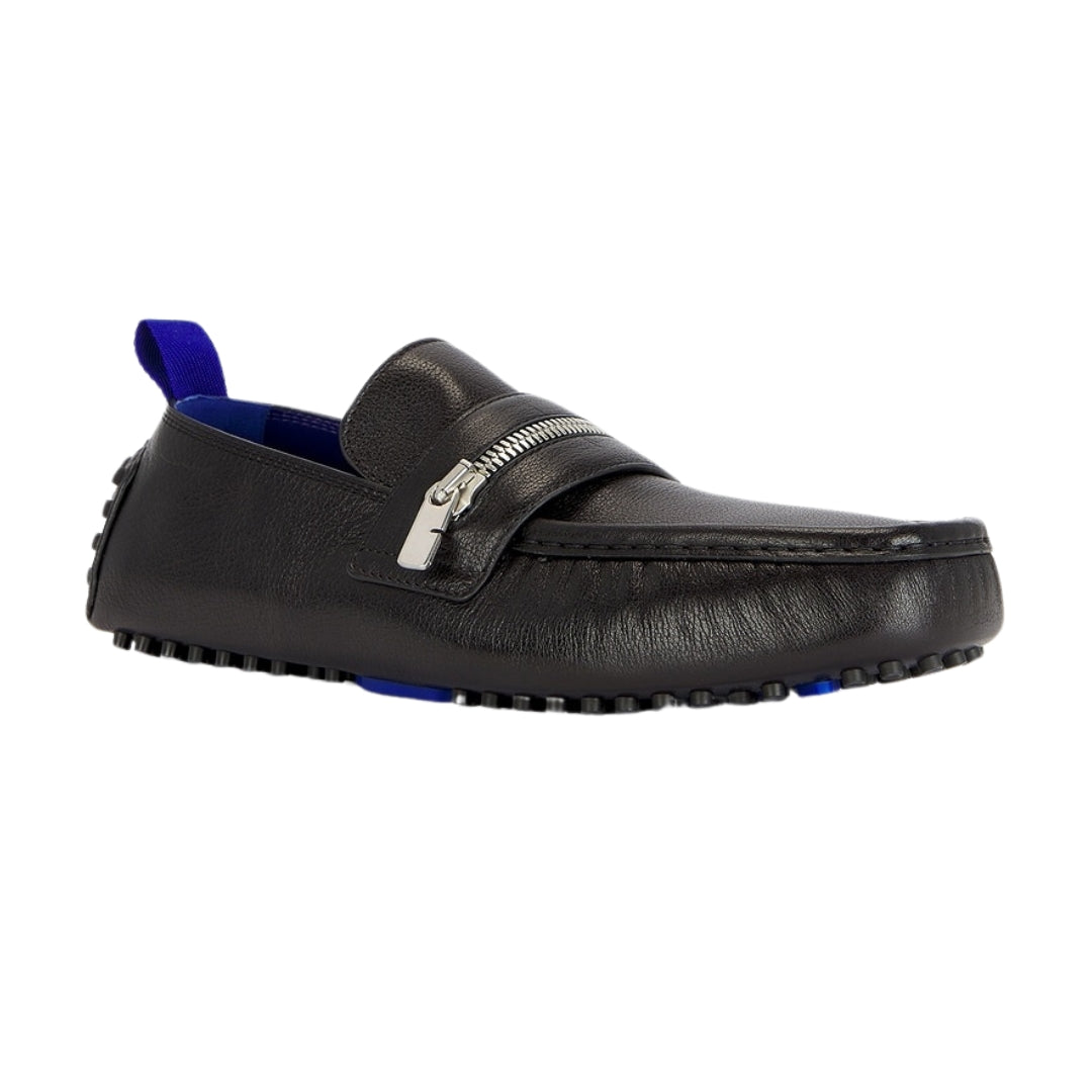 BURBERRY 8088131 Burberry Motor Low Shoes BLACK MOTOR LOW SHOE MALE UK 8