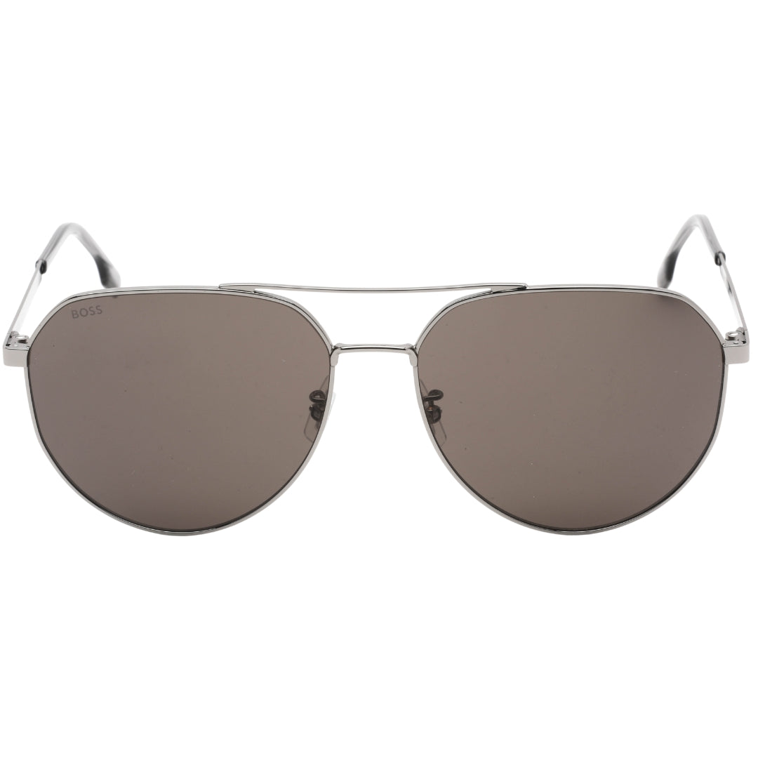 Hugo Boss BOSS 1473/F/SK 06LB Ruthenium / Grey Sunglasses One Size